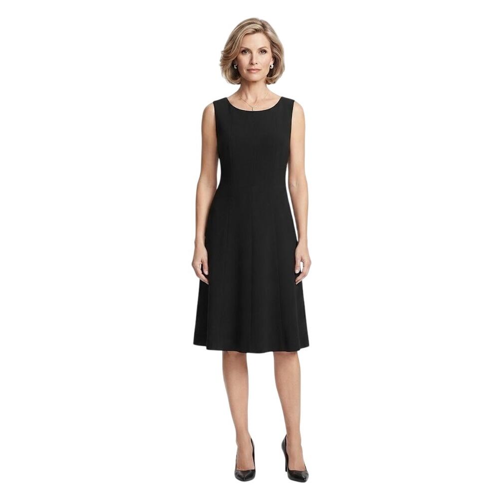 BLACK LABEL EVAN PICONE Classic Sleeveless Black Dress Plus Size XL